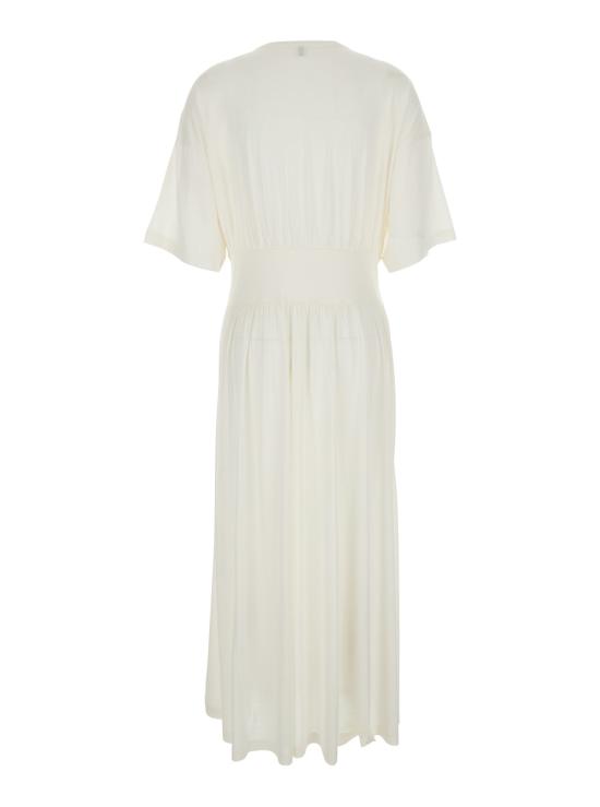 26SS 토템 롱 원피스 253WRD0253FB0447059 White - TOTEME