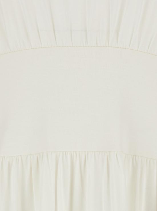 26SS 토템 롱 원피스 253WRD0253FB0447059 White - TOTEME