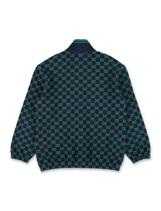  [키즈] 구찌 자켓 키즈  Gg 피케 지퍼 재킷 - GUCCI