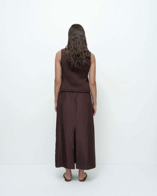  미정박 롱 스커트 박미정 드로스트링 - MIJEONG PARK