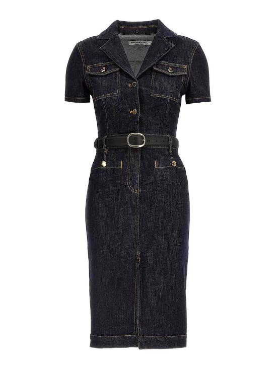 26SS 셀프 포트레이트 미디 원피스 RS26822MBLUE INDIGO DOM - SELF PORTRAIT