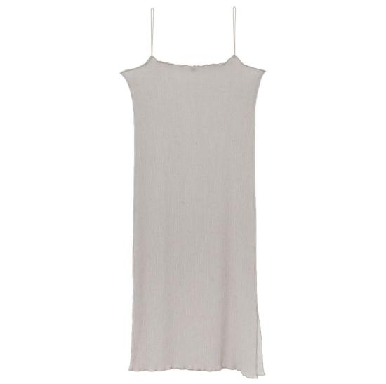  베이스레인지 숏 원피스 스티 슬립 드레스