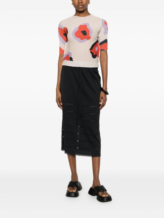 26SS 이세이 미야케 반팔 티셔츠 IM66FJ697 46 Beige