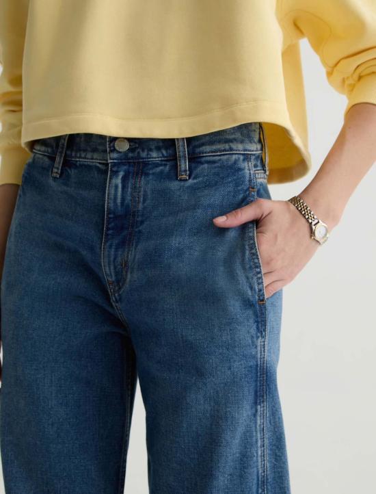  아드리아노 골드슈미드 데님 팬츠 Adriano Goldschmied Mercer 배럴 진 - ADRIANO GOLDSCHMIED