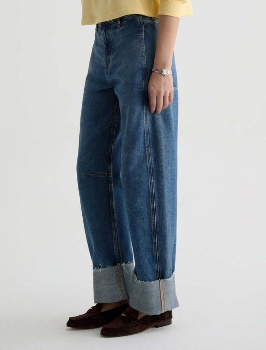  아드리아노 골드슈미드 데님 팬츠 Adriano Goldschmied Mercer 배럴 진 - ADRIANO GOLDSCHMIED