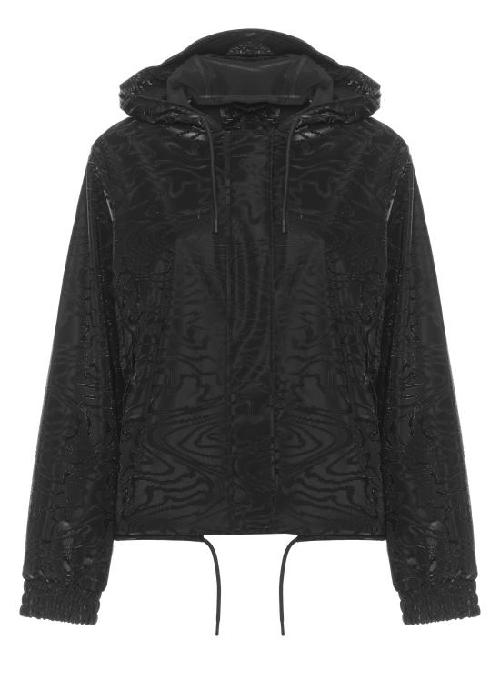 26SS 레인스 자켓 RA18040 STRING W JACKETAMP Black