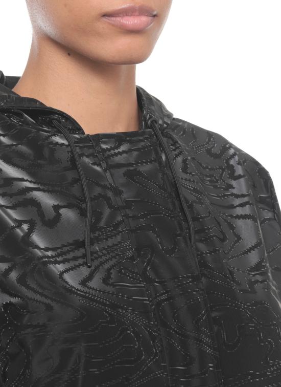 26SS 레인스 자켓 RA18040 STRING W JACKETAMP Black - RAINS