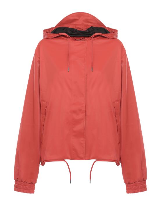 26SS 레인스 자켓 RA18040 STRING W JACKETKLN Red