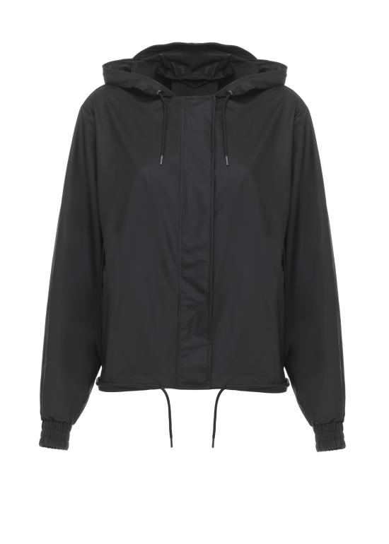 26SS 레인스 자켓 RA18040 STRING W JACKETBLA Black