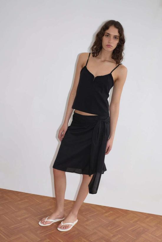  데이지 스튜디오 민소매 티셔츠 Deiji Studios Clasp Singlet - DEIJI STUDIO