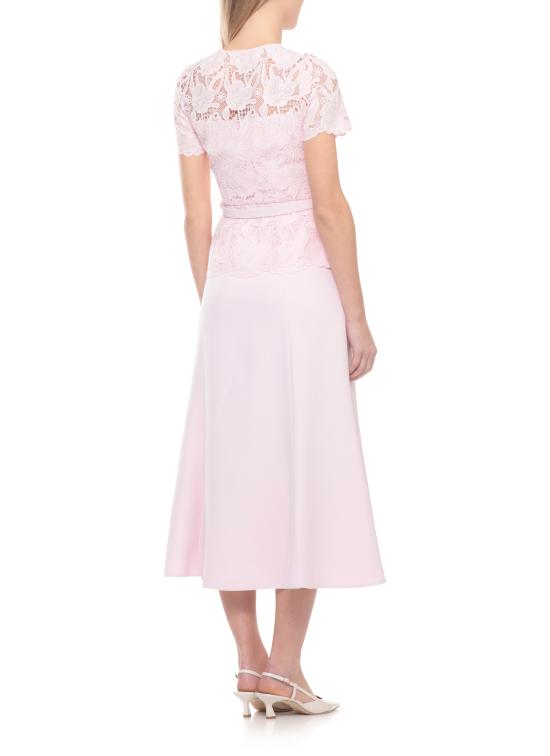 26SS 셀프 포트레이트 미디 원피스 SS26020MP PINK LACE CREPEPINK Pink - SELF PORTRAIT