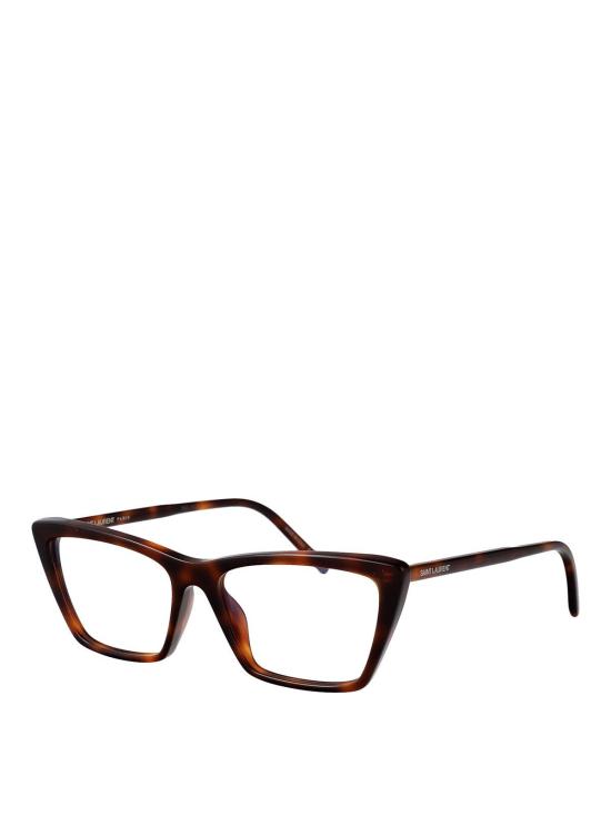 26SS 생로랑 안경 SL737MICATHINOPT003 Brown - SAINT LAURENT