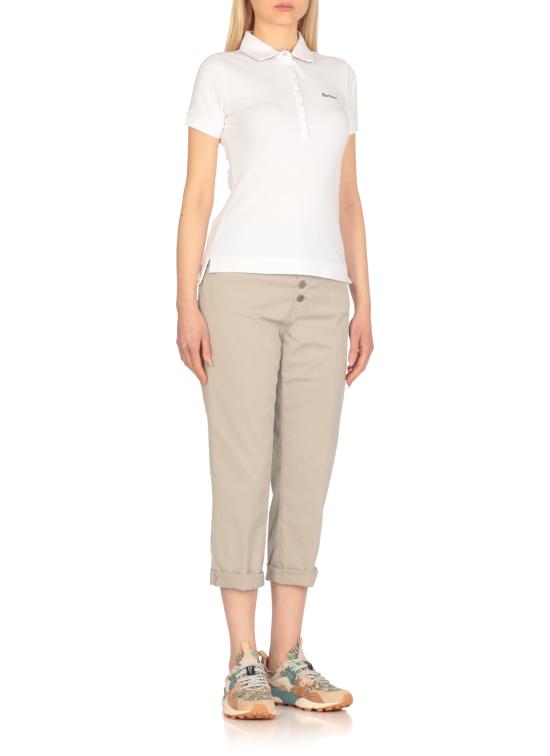 26SS 바버 폴로 티셔츠 LML0634 LMLWH33 White - BARBOUR