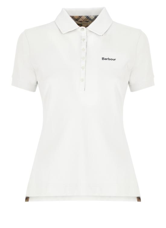 26SS 바버 폴로 티셔츠 LML0634 LMLWH33 White