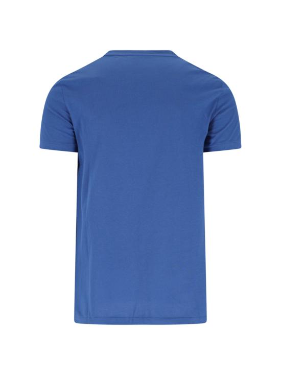 26SS 폴로 랄프로렌 포니로고 자수 반팔 티셔츠 710 671438 537 Blue - POLO RALPH LAUREN