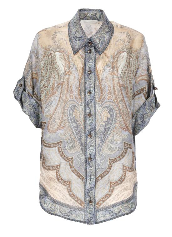 26SS 짐머만 블라우스 8624TRS262 TPBL Blue