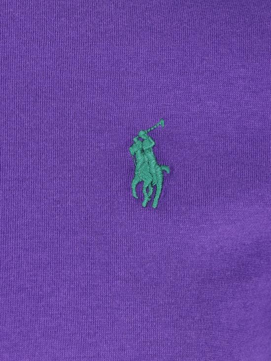 26SS 폴로 랄프로렌 포니로고 자수 반팔 티셔츠 710 671438 509 Violet - POLO RALPH LAUREN