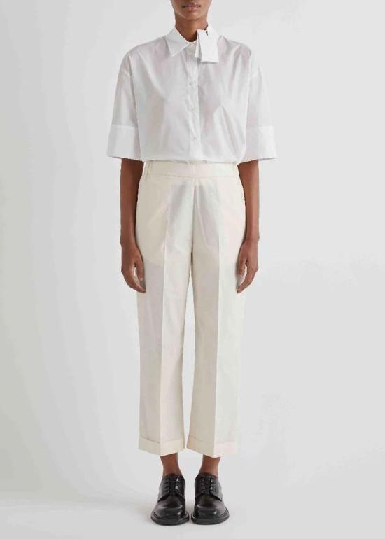  메이메이즈 블라우스 메이 메이지 M6 PD06 탑 화이트