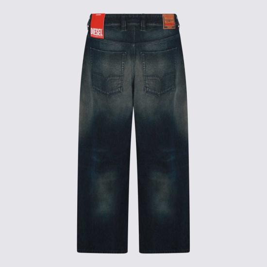  디젤 데님 팬츠 코튼 진 미드 블루 - DIESEL