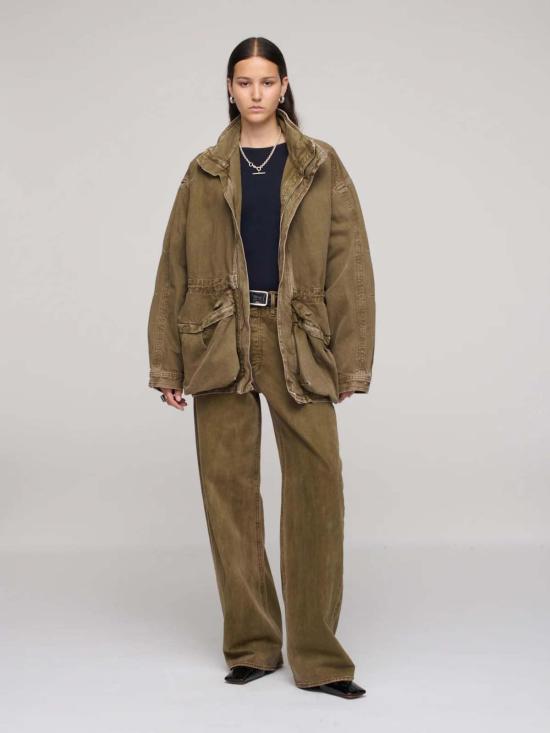  달라 데님 자켓 마운틴 재킷 다크 올리브 - DALA