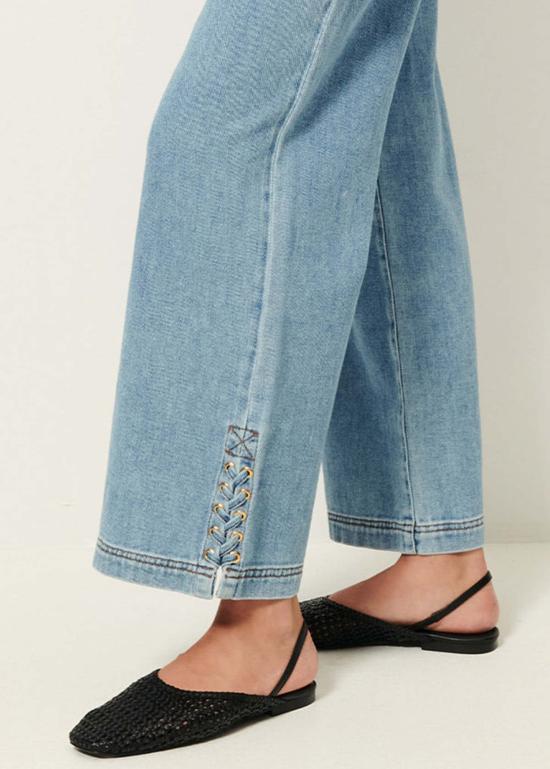  메이블앤모스 데님 팬츠 Sessun Campomoro 데님 Jean Azuru - MABEL AND MOSS