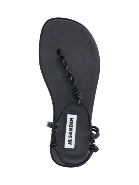  질샌더 샌들 질 샌더 탱글 샌들 블랙 - JIL SANDER