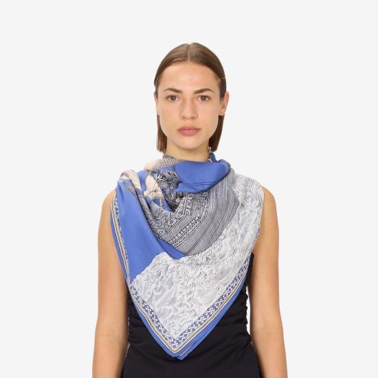  이누이투시 머플러/스카프 스퀘어 130 Des Rives Et Des Reves 스카프 - INOUITOOSH