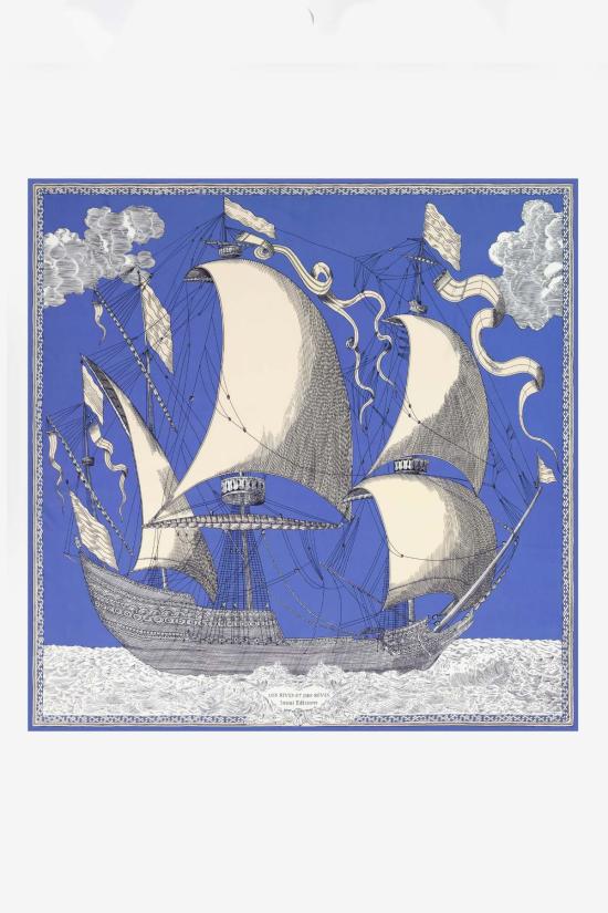  이누이투시 머플러/스카프 스퀘어 130 Des Rives Et Des Reves 스카프