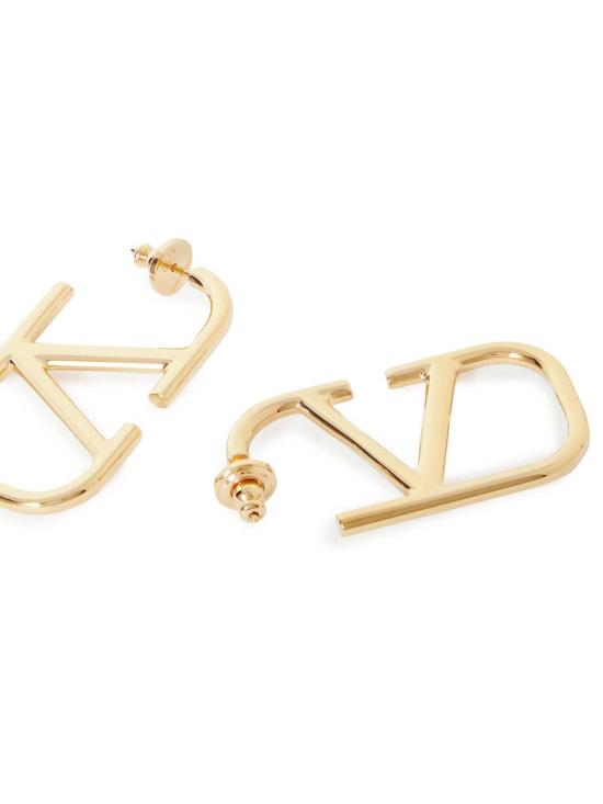  발렌티노 가라바니 이어링 Valentino Garavani Vlogo 시그니처 메탈  골든 - VALENTINO GARAVANI