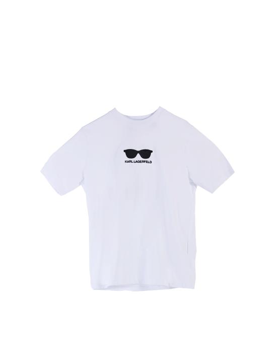  칼라거펠트 반팔 티셔츠 755445 544225 10 BIANCO