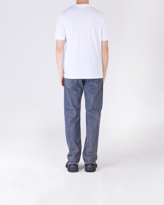  칼라거펠트 반팔 티셔츠 755445 544225 10 BIANCO - KARL LAGERFELD