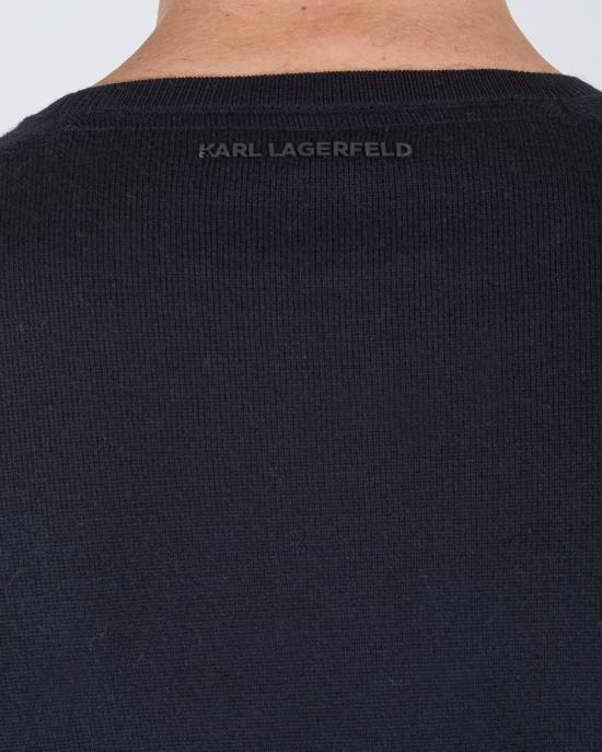  칼라거펠트 스웨터 655000 544399 990 NERO - KARL LAGERFELD