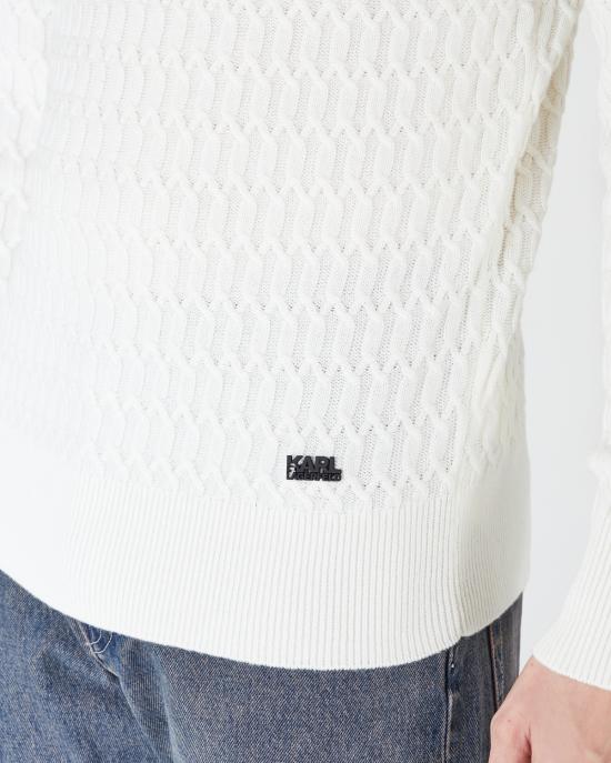  칼라거펠트 스웨터 655036 544305 990 NERO MULTI - KARL LAGERFELD