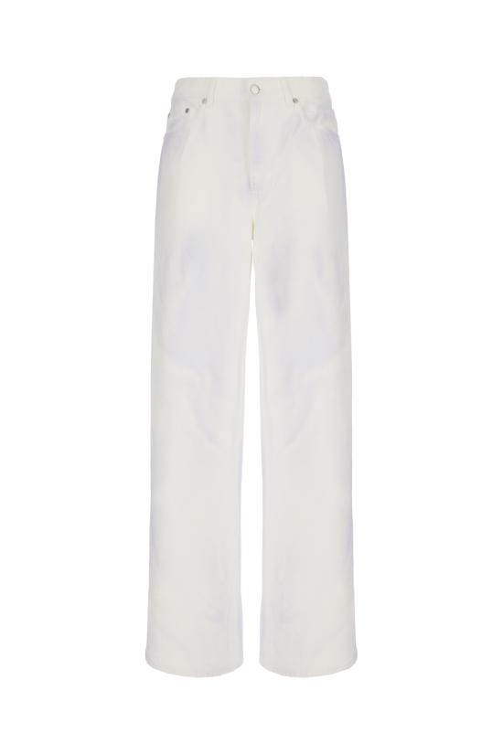 26SS 스텔라 맥카트니 스트레이트 팬츠 6D04803SQH59 8428 SPRAYED WHITE DENIM