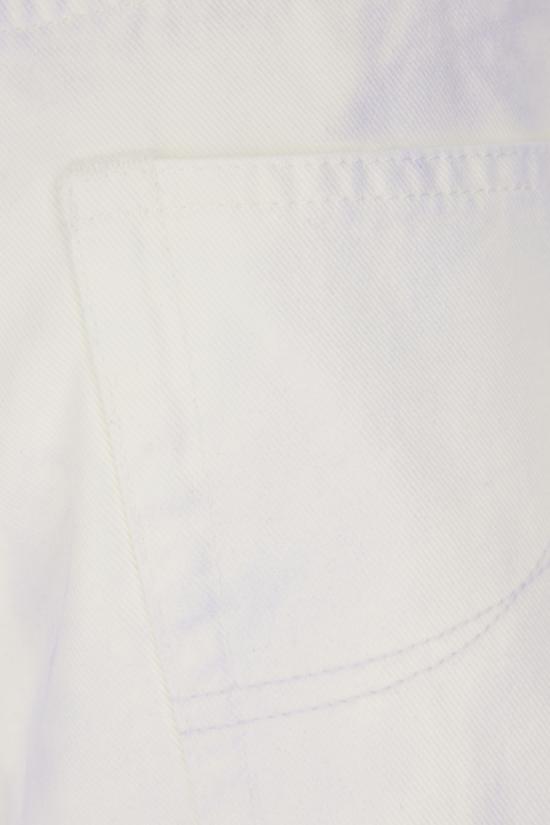 26SS 스텔라 맥카트니 스트레이트 팬츠 6D04803SQH59 8428 SPRAYED WHITE DENIM - STELLA MCCARTNEY