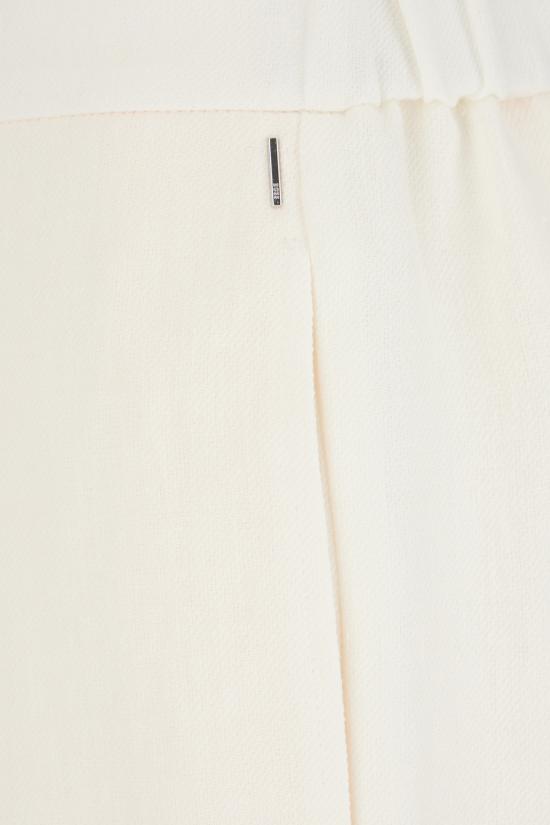 26SS 휴고보스 스트레이트 팬츠 50557443 100 WHITE - HUGO BOSS