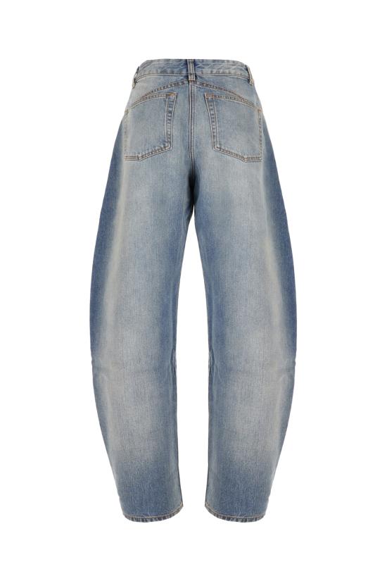 26SS 알라이아 데님 팬츠 AA9P1215D026C A56 FADED BLUE - ALAIA