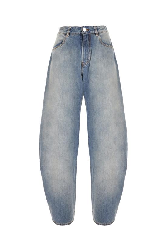 26SS 알라이아 데님 팬츠 AA9P1215D026C A56 FADED BLUE