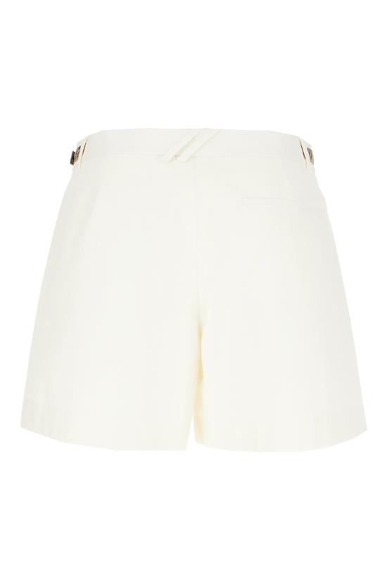 26SS 버버리 체크 트리밍 코튼 포플린 쇼츠 8123385 C5124 SEASHELL WHITE - BURBERRY