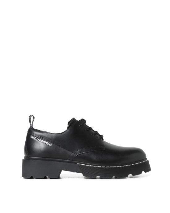  칼라거펠트 드레스 슈즈 KL10420 000 black leather NERO