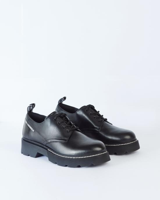  칼라거펠트 드레스 슈즈 KL10420 000 black leather NERO - KARL LAGERFELD