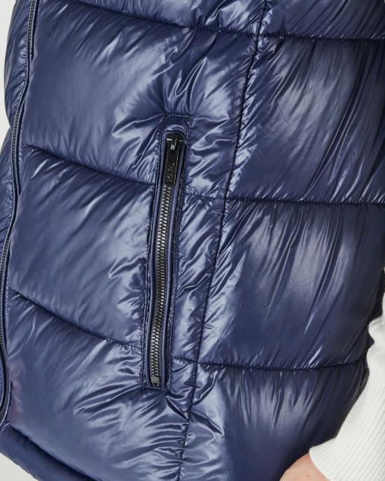  칼라거펠트 패딩 조끼 505023 544590 690 BLU - KARL LAGERFELD