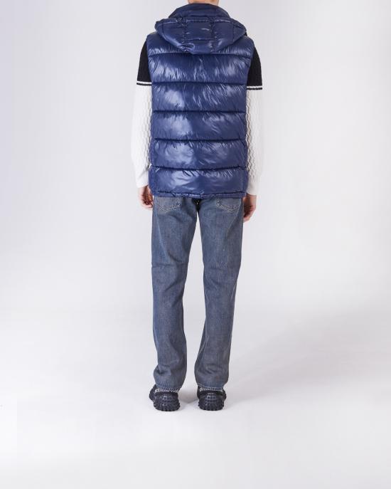  칼라거펠트 패딩 조끼 505023 544590 690 BLU - KARL LAGERFELD