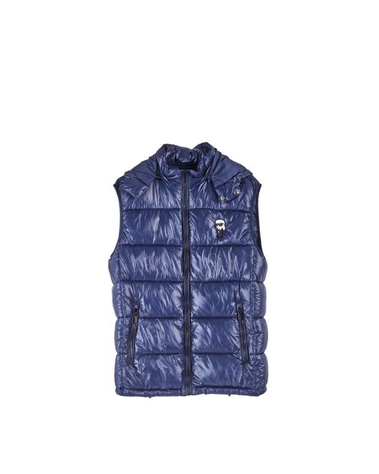  칼라거펠트 패딩 조끼 505023 544590 690 BLU