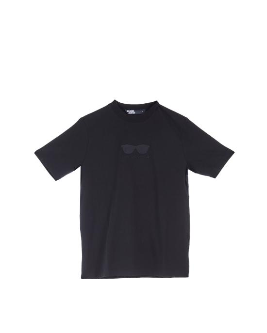  칼라거펠트 반팔 티셔츠 755445 544225 990 NERO