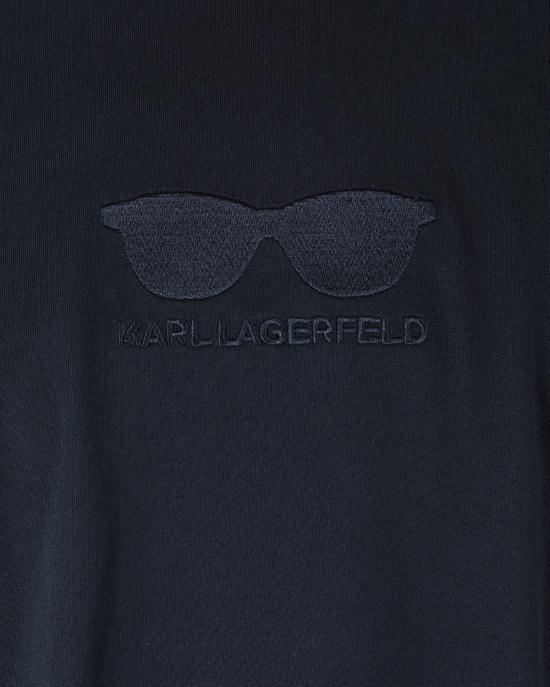  칼라거펠트 반팔 티셔츠 755445 544225 990 NERO - KARL LAGERFELD