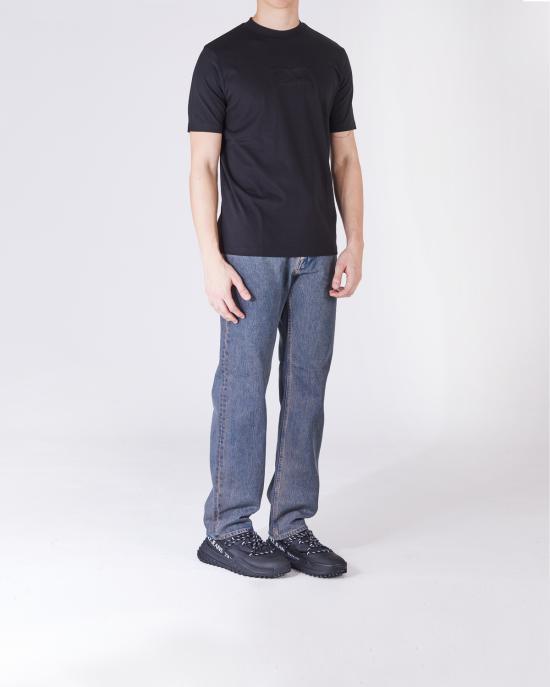  칼라거펠트 반팔 티셔츠 755445 544225 990 NERO - KARL LAGERFELD