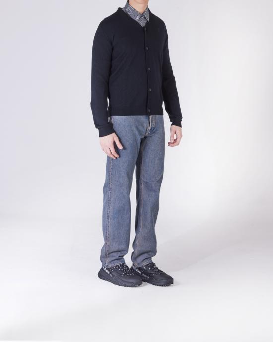  칼라거펠트 가디건 655010 544399 990 NERO - KARL LAGERFELD