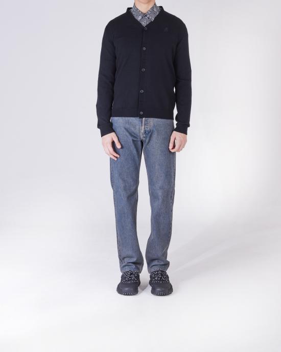  칼라거펠트 가디건 655010 544399 990 NERO - KARL LAGERFELD