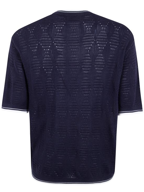 26SS 라니우스 반팔 티셔츠 S6LAMAKE011 160 BLU NAVY - LANEUS